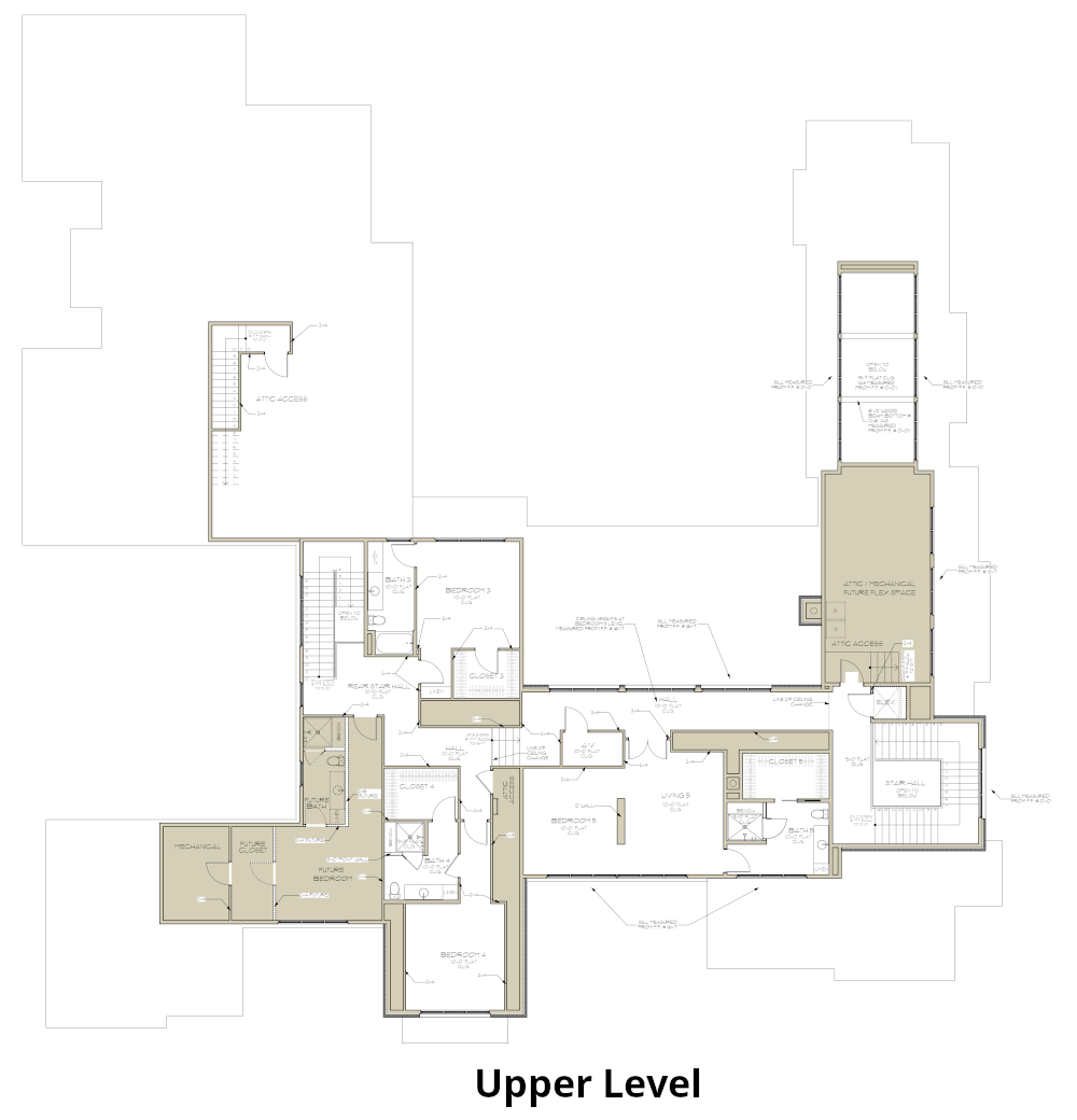 Upper Level Floorplan