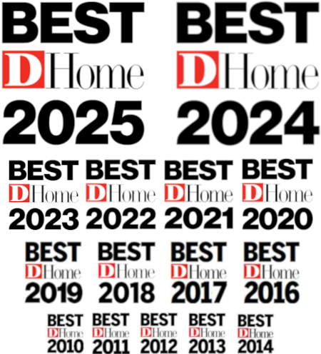 Multiple DHome Best Awards!